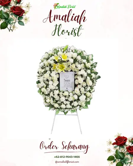 Krans Bunga Duka Mangga Dua Selatan