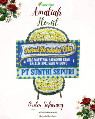 Papan Bunga Duka di Mangga Dua Selatan