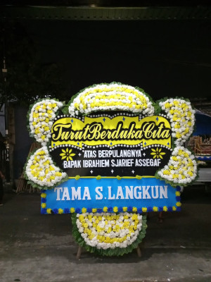 Papan Bunga Duka di Mangga Dua Selatan