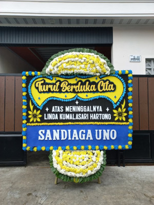 Papan Bunga Duka di Mangga Dua Selatan