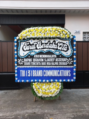 Papan Bunga Duka di Mangga Dua Selatan